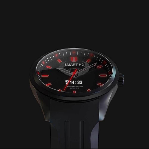 smartwatch υβριδικό h2