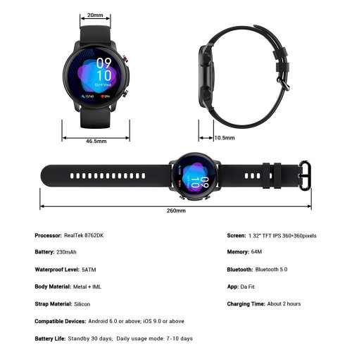 smartwatch kospet magic 4