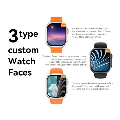 smartwatch 9 ultra - έκδοση DIY, Microwear smartwatch 9 ultra - έκδοση DIY