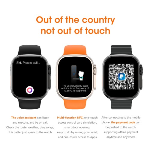 smartwatch 9 ultra - έκδοση DIY, Microwear smartwatch 9 ultra - έκδοση DIY
