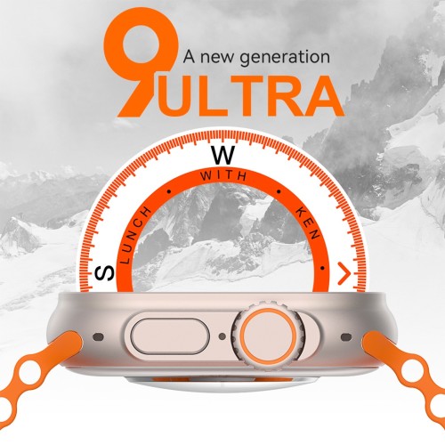 smartwatch 9 ultra - έκδοση DIY, Microwear smartwatch 9 ultra - έκδοση DIY