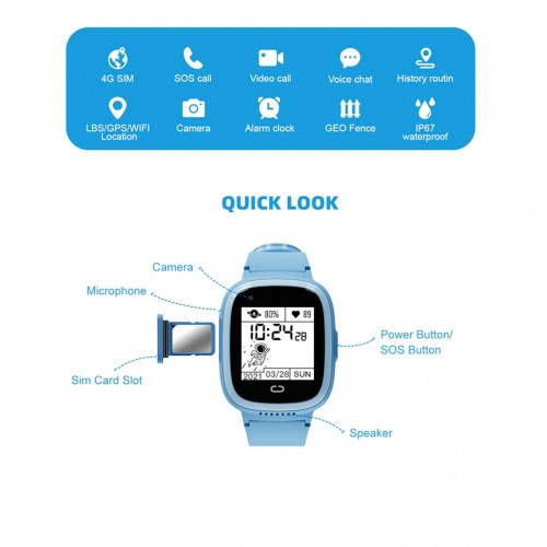 smartwatch LT30 παιδικό