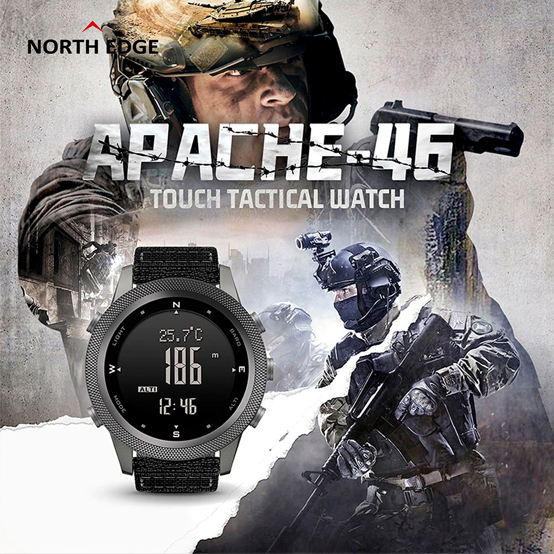 smartwatch hybrid north edge apache 46 The best price online
