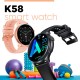 smartwatch K58