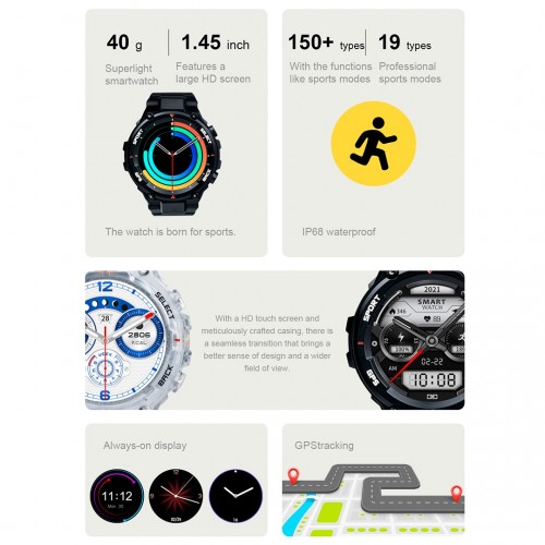 Smartwatch DT5 - refurbished, DT NO.1 Smartwatch DT5 - refurbished