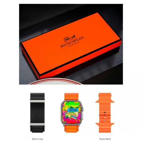 smartwatch W69 Mini Ultra - έκδοση DIY