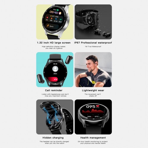 smartwatch X7 & TWS ακουστικά