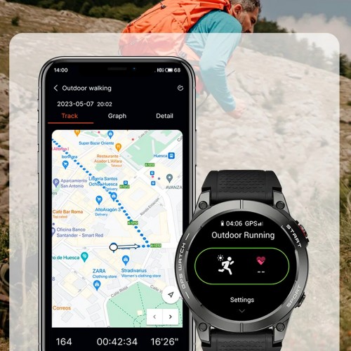 smartwatch S53 GPS, Aoke smartwatch S53 GPS