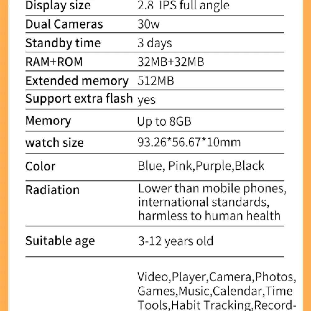 Smart Phone children's A17