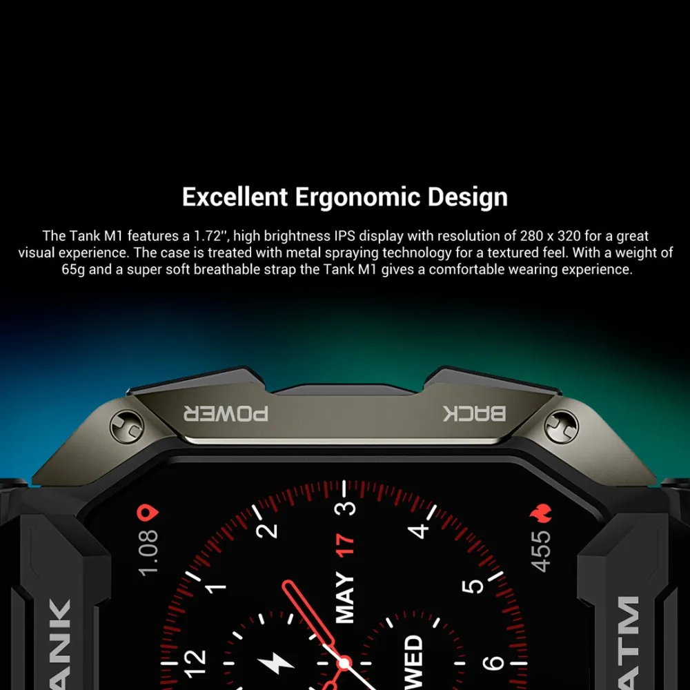 smartwatch Kospet Tank M1