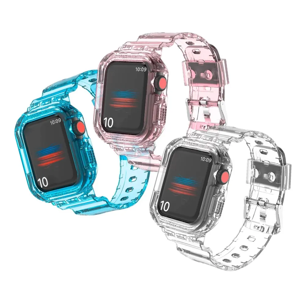 Transparent case & strap 38/42mm