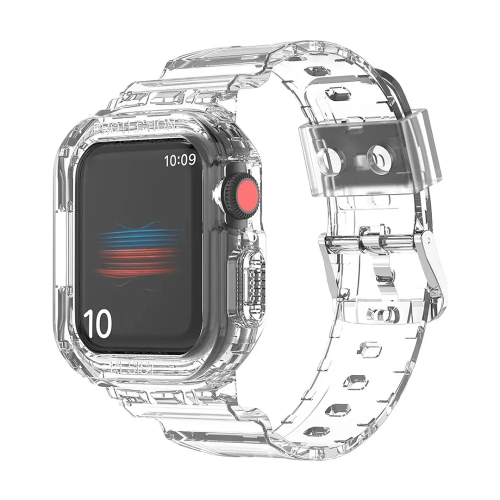 Transparent case & strap 38/42mm