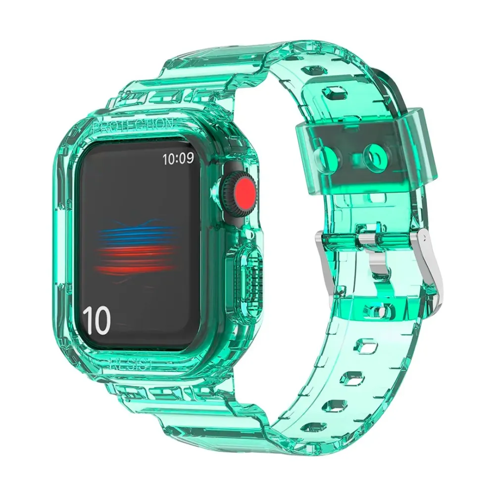 Transparent case & strap 38/42mm