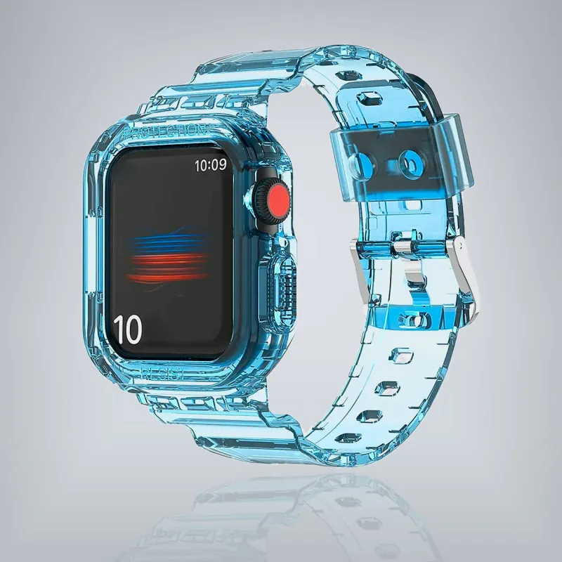 Transparent case & strap 38/42mm