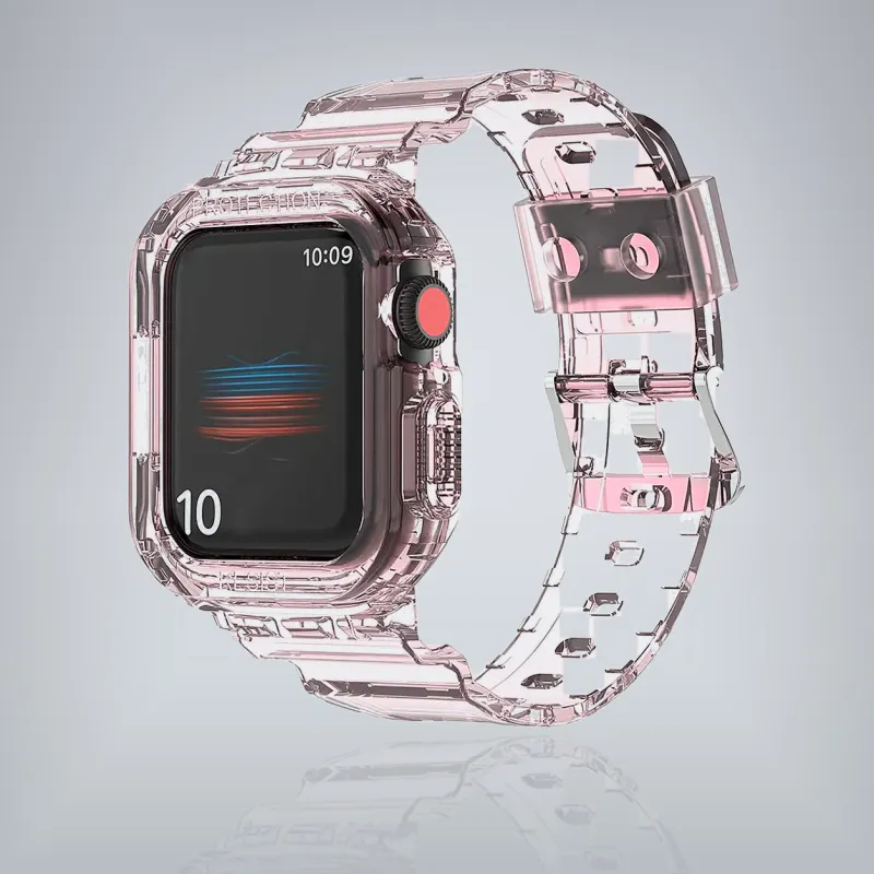 Transparent case & strap 38/42mm
