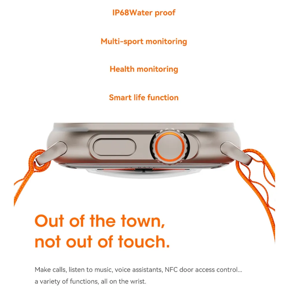 smartwatch W69 Mini Ultra - DIY version