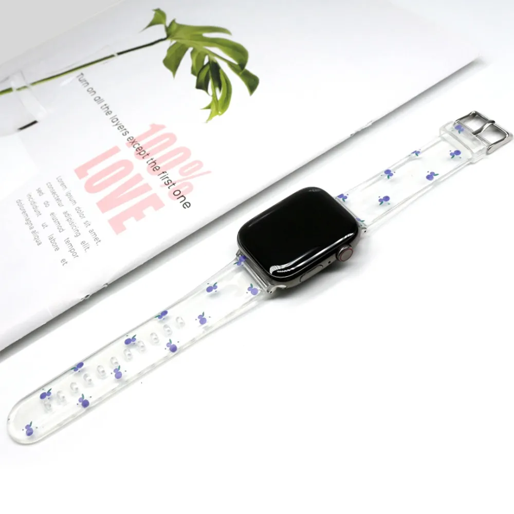 SILICON LOUIS transparent 38/42mm