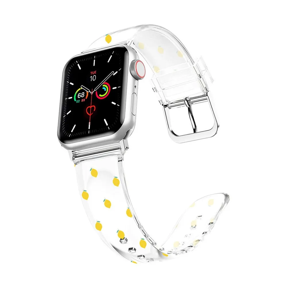 SILICON LOUIS transparent 38/42mm