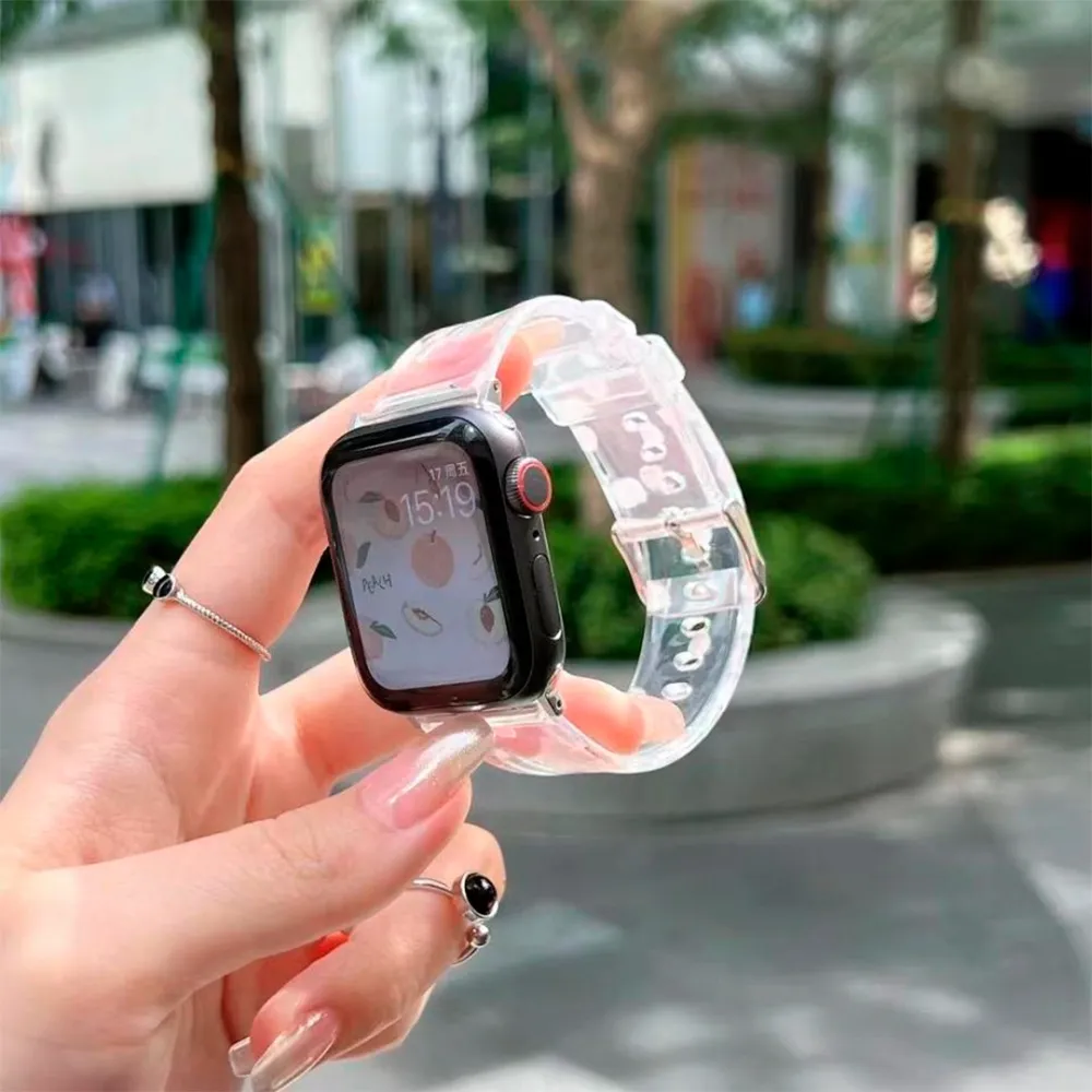 SILICON LOUIS transparent 38/42mm