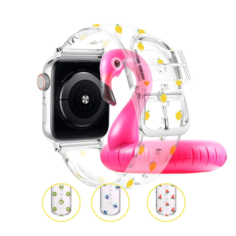 SILICON LOUIS transparent 38/42mm