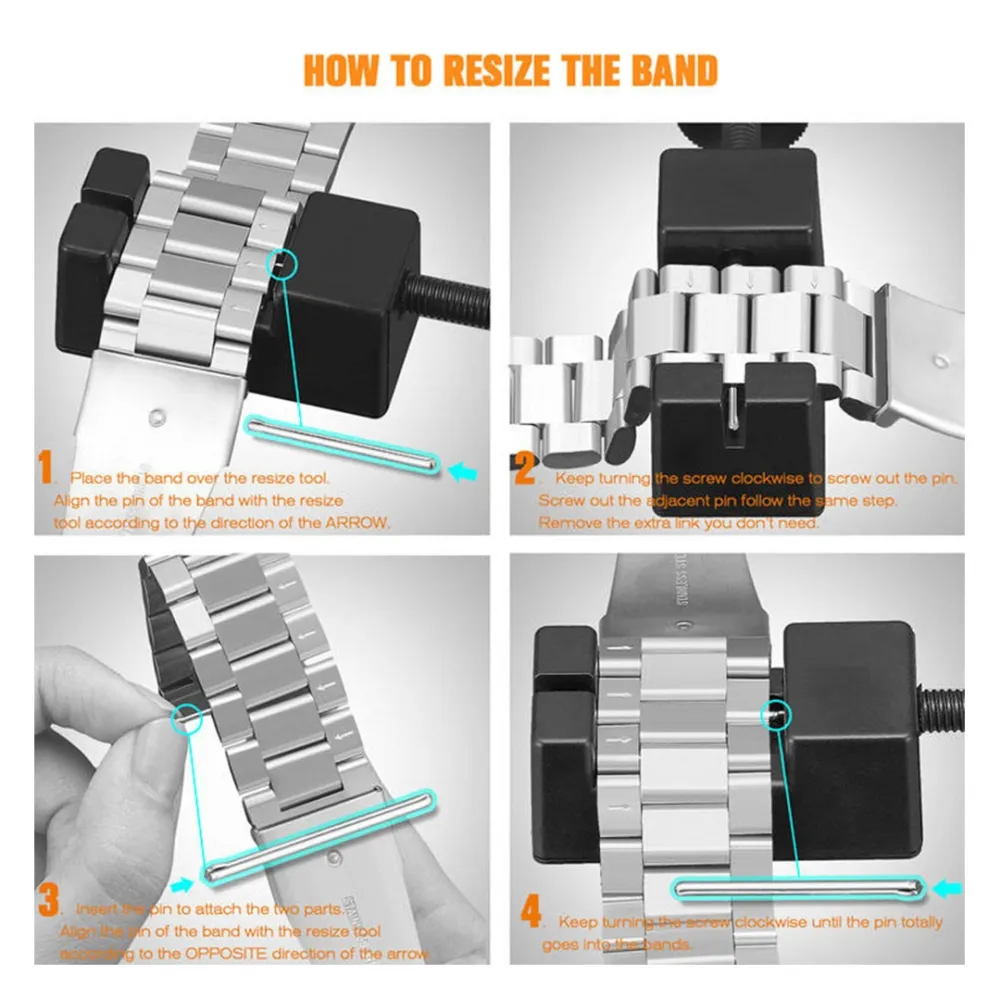 Bracelet adjustment tool
