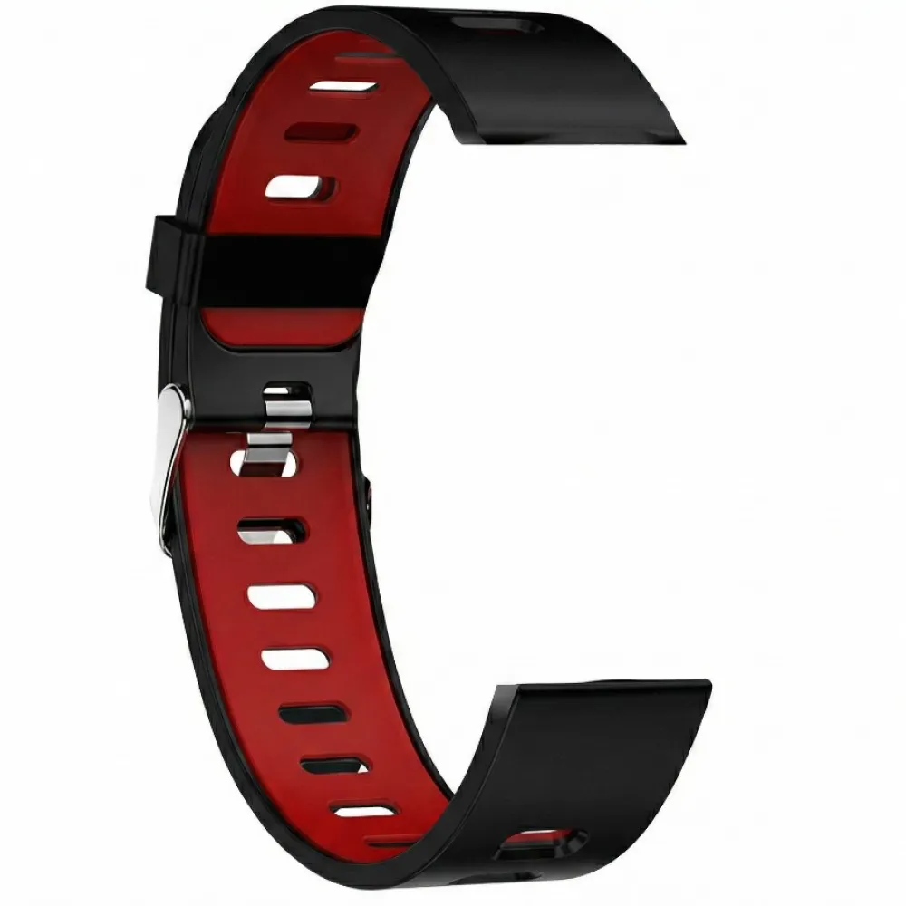 Λουρί σιλικόνης με δυο χρώματα 22mm