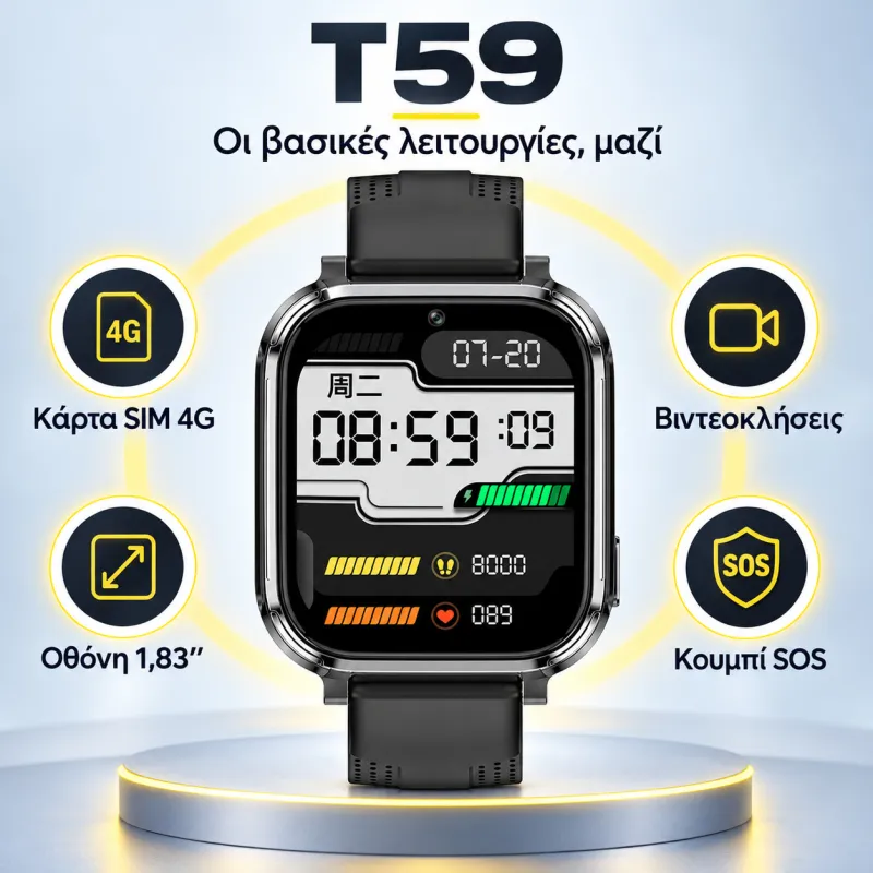 Smartwatch T59 Παιδικό