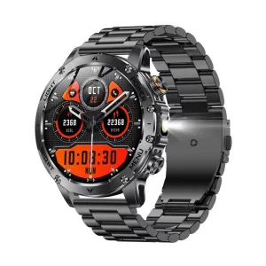 Μαύρη κάσα / μαύρο μεταλλικό λουρί