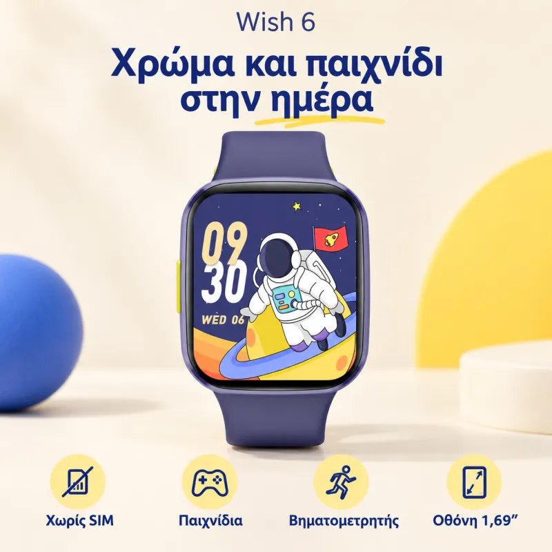 Smartwatch Wish 6