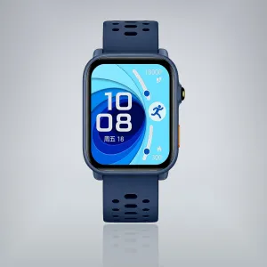 Blue case / Blue silicone strap