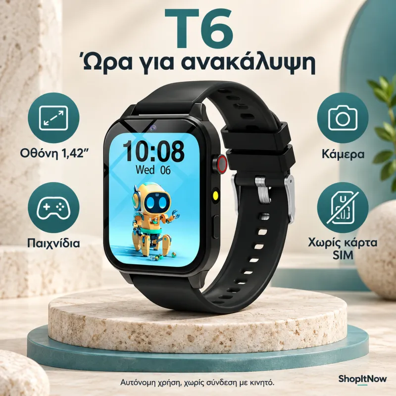 Παιδικό smartwatch T6