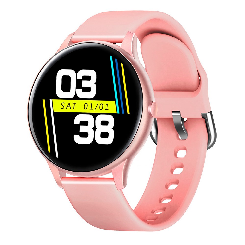 Smartwatch K21 - Ροζ κάσα / Ροζ λουρί σιλικόνης Τεχνολογία > Smartwatches > Smartwatch