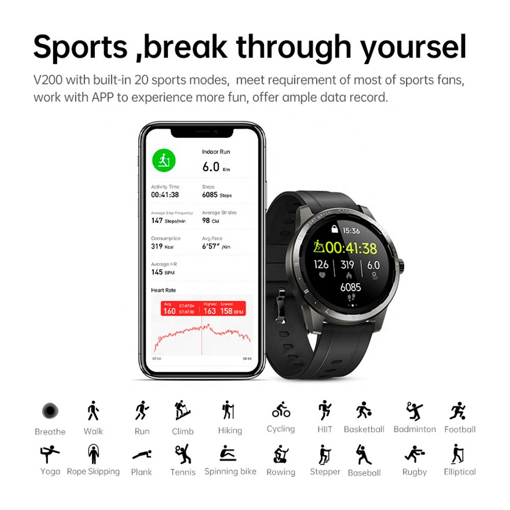 smartwatch v200