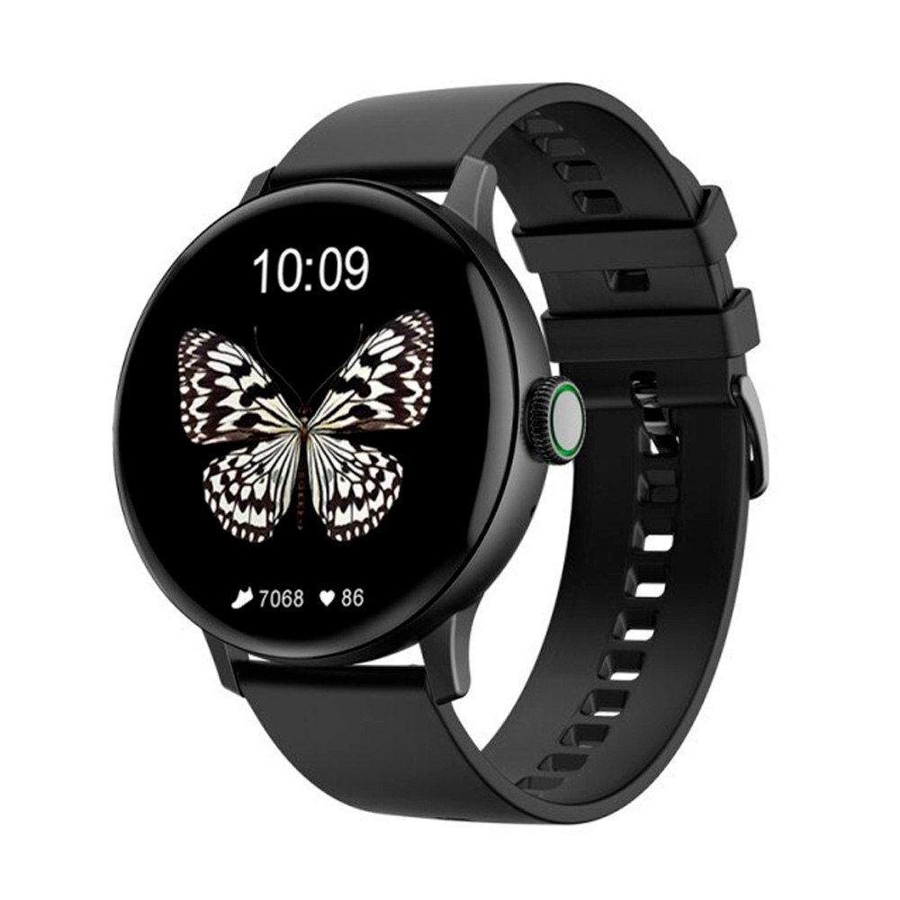 Smartwatch Dt2 Plus - Μαύρη κάσα / Μαύρο λουρί σιλικόνης Τεχνολογία > Smartwatches > Smartwatch