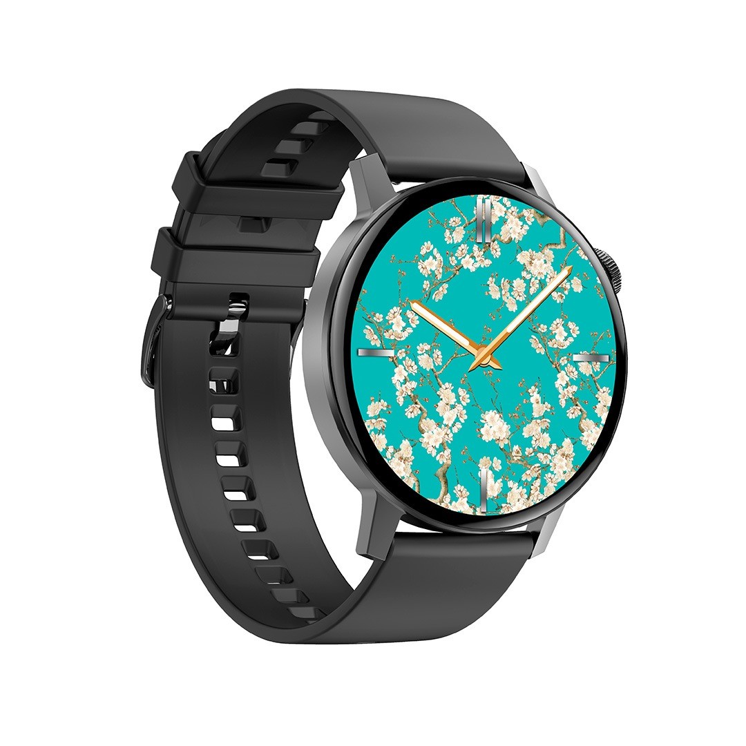 smartwatch dt3 mini - Μαύρη κάσα / Μαύρο λουρί σιλικόνης Τεχνολογία > Smartwatches > Smartwatch