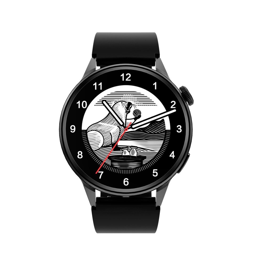 Smartwatch Dt4 Plus - Μαύρη κάσα / Μαύρο λουρί σιλικόνης Τεχνολογία > Smartwatches > Smartwatch