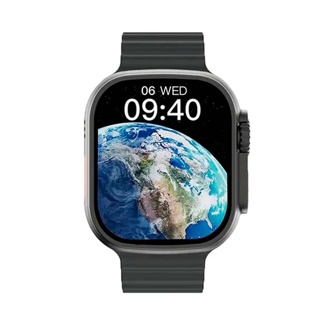 Smartwatch DT8 Ultra - Μαύρη κάσα / Μαύρο λουρί σιλικόνης