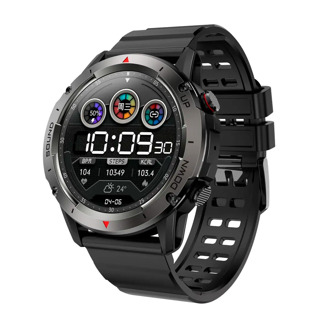 smartwatch NX9 - Μαύρη κάσα / Μαύρο λουρί σιλικόνης Τεχνολογία > Smartwatches > Smartwatch