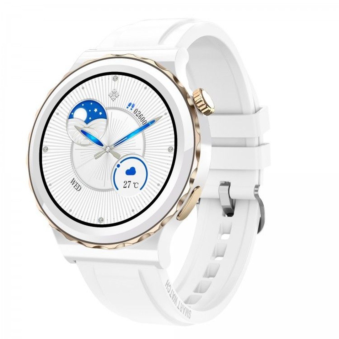 E23 smartwatch - Λευκή κάσα / Λευκό λουρί σιλικόνης Τεχνολογία > Smartwatches > Smartwatch