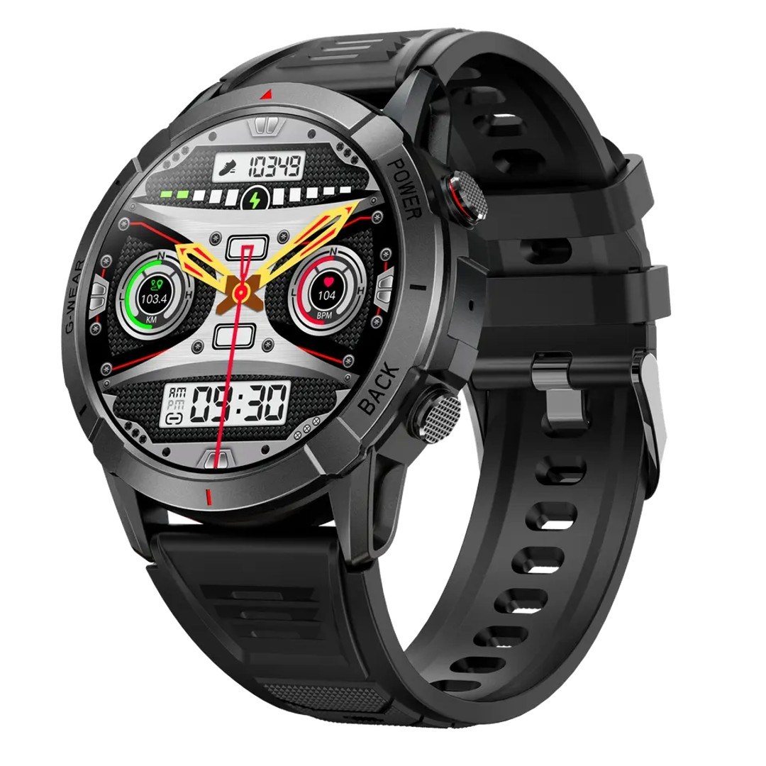 smartwatch NX10 - Μαύρη κάσα / Μαύρο λουρί σιλικόνης Τεχνολογία > Smartwatches > Smartwatch
