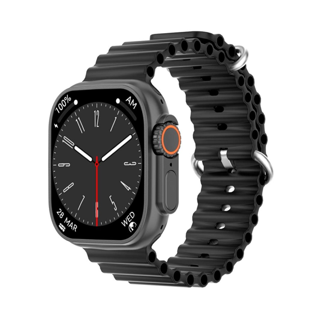 Smartwatch DT8 ULTRA Max - Μαύρη κάσα / Μαύρο λουρί σιλικόνης Τεχνολογία > Smartwatches > Smartwatch