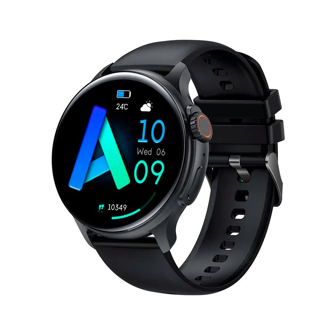 smartwatch K58 - Μαύρη κάσα / Μαύρο λουρί σιλικόνης Τεχνολογία > Smartwatches > Smartwatch