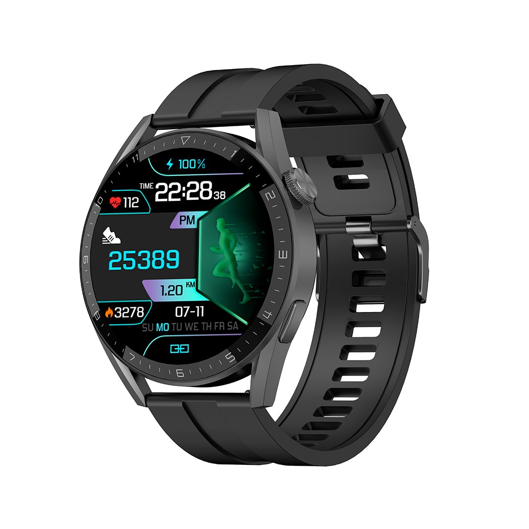 smartwatch DT3 PRO Max - Μαύρη κάσα / Μαύρο λουρί σιλικόνης Τεχνολογία > Smartwatches > Smartwatch