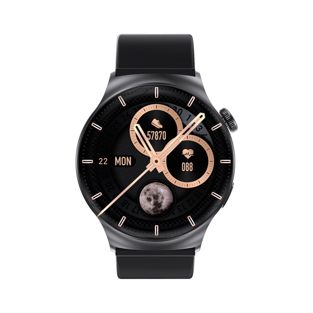 smartwatch dt4 mate - Μαύρη κάσα / Μαύρο λουρί σιλικόνης Τεχνολογία > Smartwatches > Smartwatch