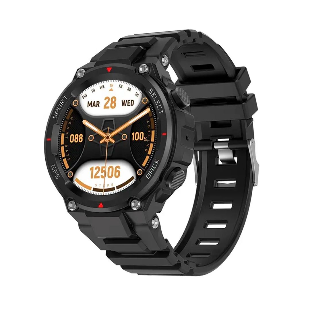 Smartwatch DT5 - Μαύρη κάσα / Μαύρο λουρί σιλικόνης Τεχνολογία > Smartwatches > Smartwatch