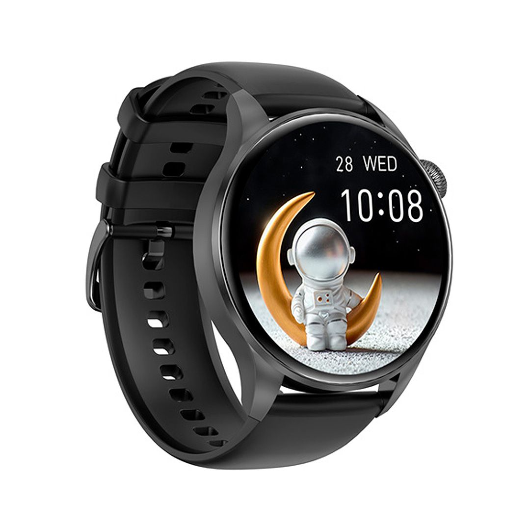 Smartwatch DT3 New - Μαύρη κάσα / Μαύρο λουρί σιλικόνης Τεχνολογία > Smartwatches > Smartwatches