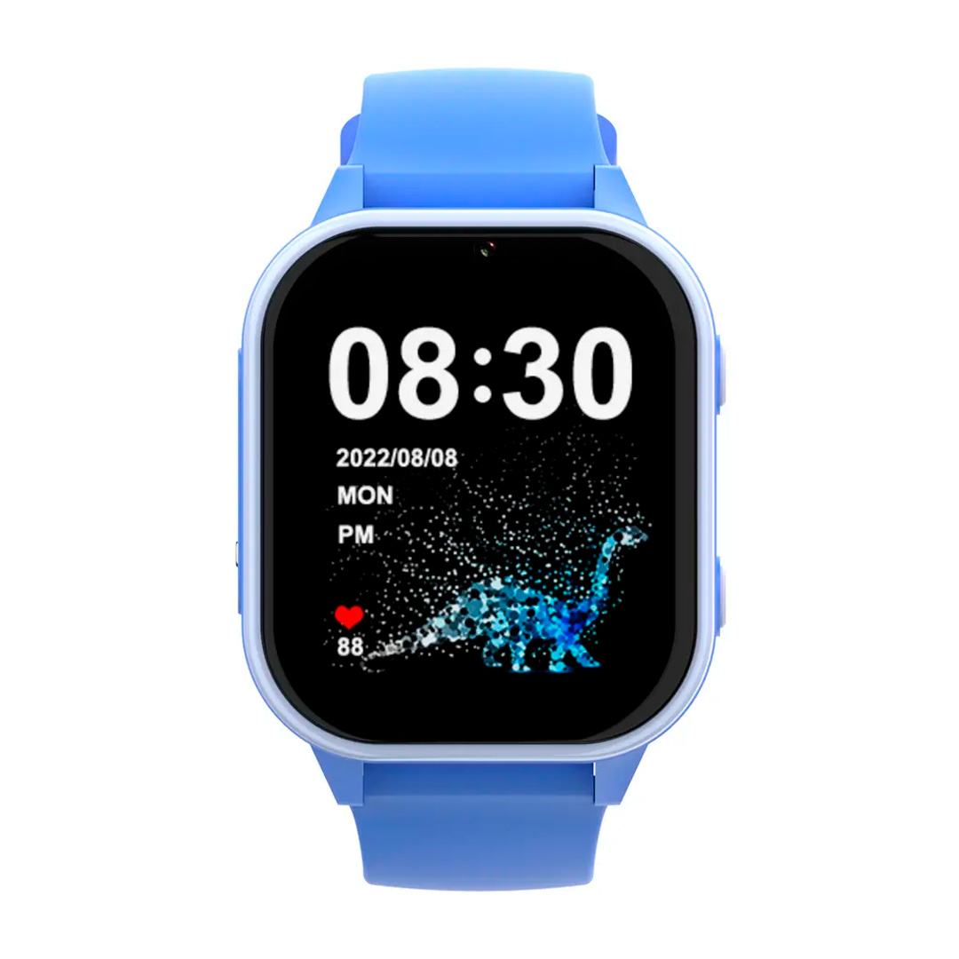 Smartwatch KT19 Pro - Μπλε κάσα / Μπλε λουρί σιλικόνης Τεχνολογία > Smartwatches > Παιδικά Smartwatches > Παιδικά με κάρτα SIM