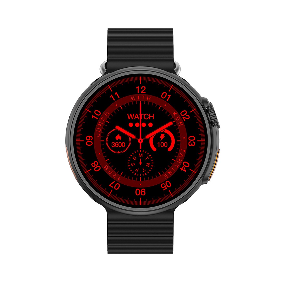 smartwatch 9 ULTRA Pro - Μαύρη κάσα / Μαύρο λουρί σιλικόνης Τεχνολογία > Smartwatches > Smartwatch