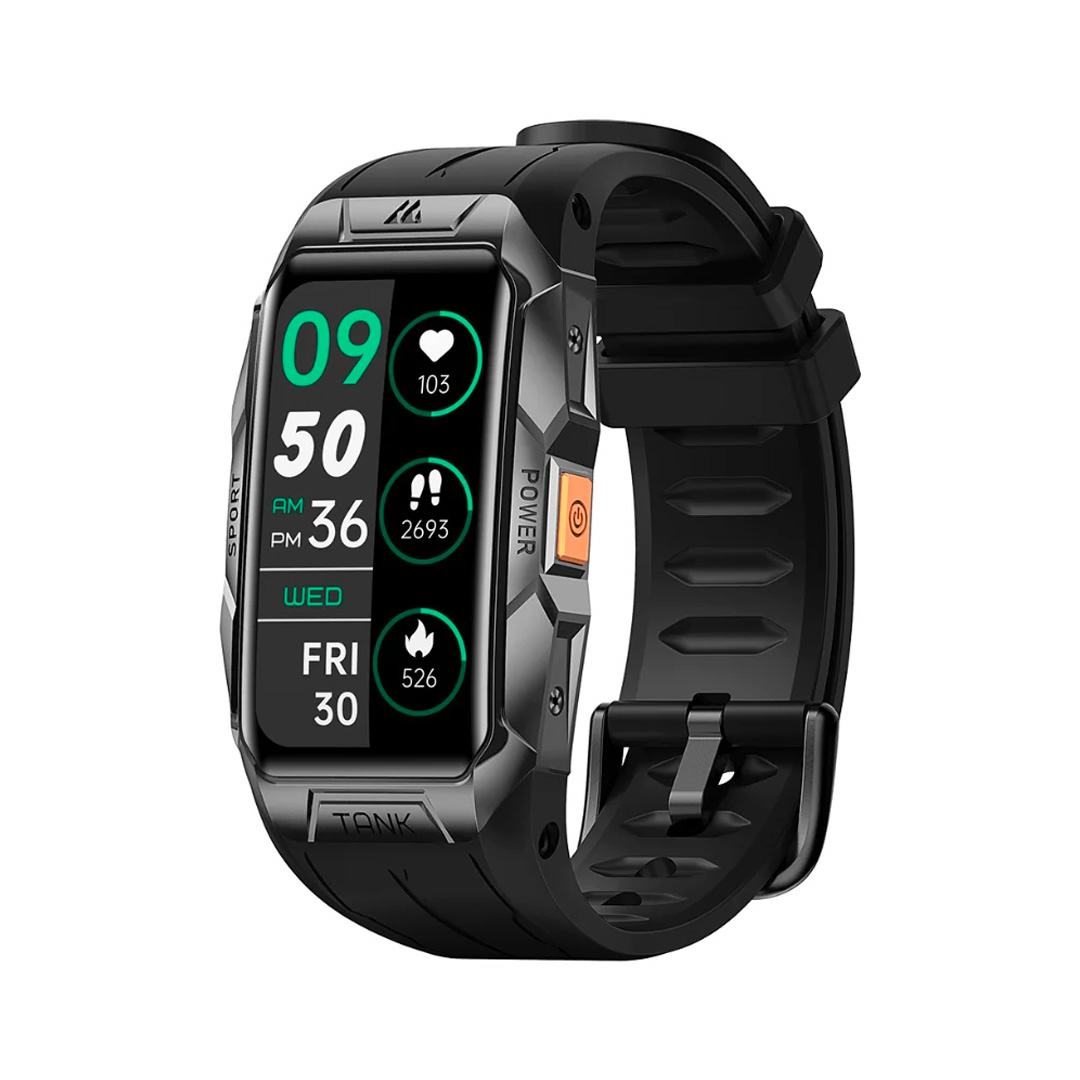 Smartwatch Kospet TANK X1 - Μαύρη κάσα / Μαύρο λουρί σιλικόνης Τεχνολογία > Smartwatches > Smartwatches