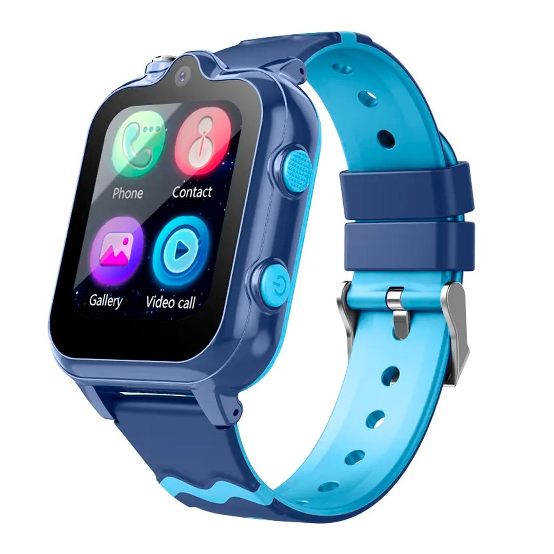 smartwatch KT18 Pro παιδικό - Μπλε κάσα / Μπλε λουρί σιλικόνης Τεχνολογία > Smartwatches > Παιδικά Smartwatches > Παιδικά με κάρτα SIM